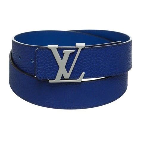 light blue lv belt|louis vuitton belt accessories blue.